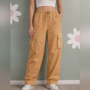 Women's Tan Cargo Pants